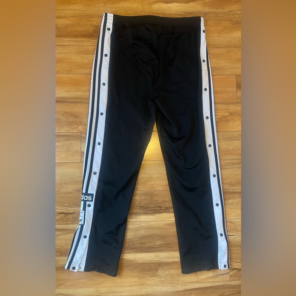 Adidas Originals | Adibreak Women's Black and White Striped Track Pants - NWOT - Picture 6 of 8